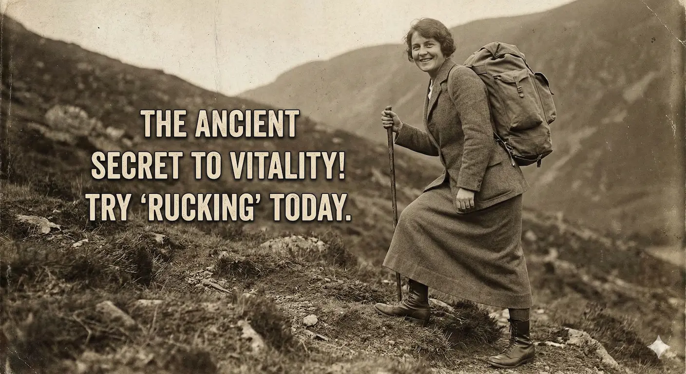  古老的抗衰老祕方：為什麼你應該嘗試「負重行走」？封面圖